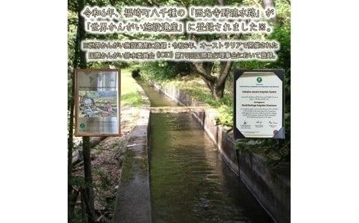 【定期便5kg×3か月】令和7年度産 ヒノヒカリ 精米 八千種米 お米 5kg 白米 新米 米 ごはん 兵庫 兵庫県産 世界かんがい施設遺産登録『西光寺野疏水路』 お米 回数：３回定期便
容量：5Kg