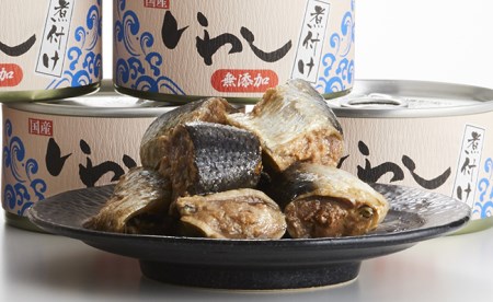 缶詰 いわし煮付け 180g×10個セット 無添加 無着色 防災 長期保存 非常食 缶詰