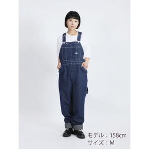 デニムオーバーオール サロペット インディゴカラー　3Lサイズ