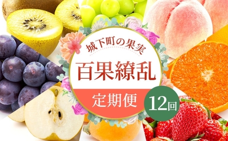 【百果繚乱】【定期便 12ヶ月】 果物定期便 果物定期便 フルーツ