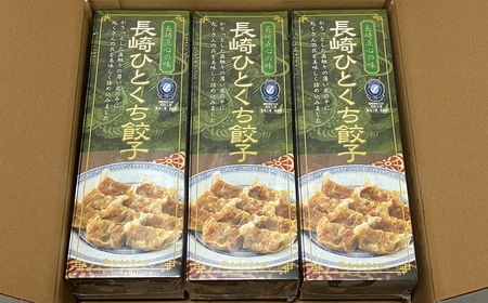 長崎ひとくち餃子162個(54個入を3箱)〈化粧箱入〉【6回定期便】