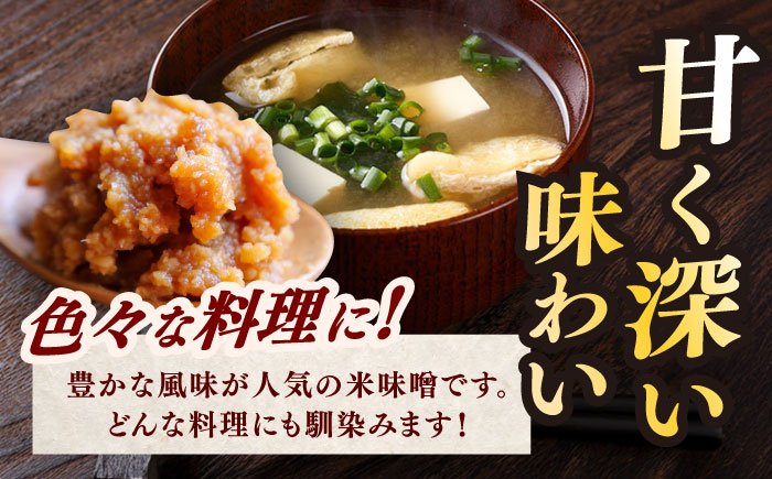 【令和7年10月以降発送】福みそ ( 米味噌 ) 7kg 《築上町》【安部味噌製造所】 [ABAF015]