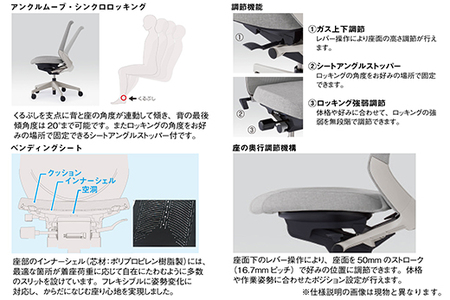 オフィスチェア イトーキ ノートチェア 【ブラック】 【EI091W】 オフィス ゲーミング 日本製