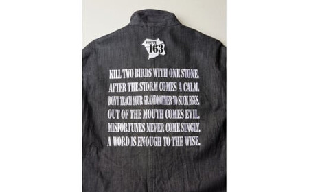 【完全受注生産】Zip Codeシリーズ デニムエンジニアコート 571 Lサイズ