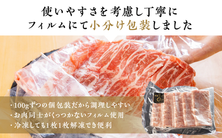 【6回 定期便】国産 豚肉 食べ比べ 400g × 3 計 1.2kg しゃぶしゃぶ用 ロース 肩ロース バラ 冷凍 田原ポーク 小分け 100g ずつ 個包装 定期便