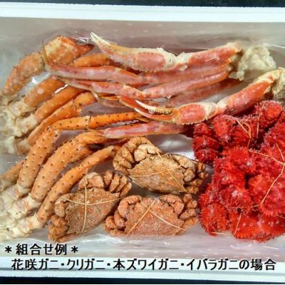 ふるさと納税 根室市 おまかせ4種のカニ食べ比べ(計3kg前後) E-57004 |  | 01