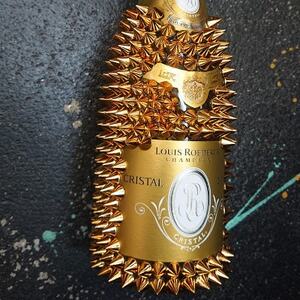 シャンパン　オリジナル デコレーションボトル (トゲRクリスタル)　750ml　1本【1384043】