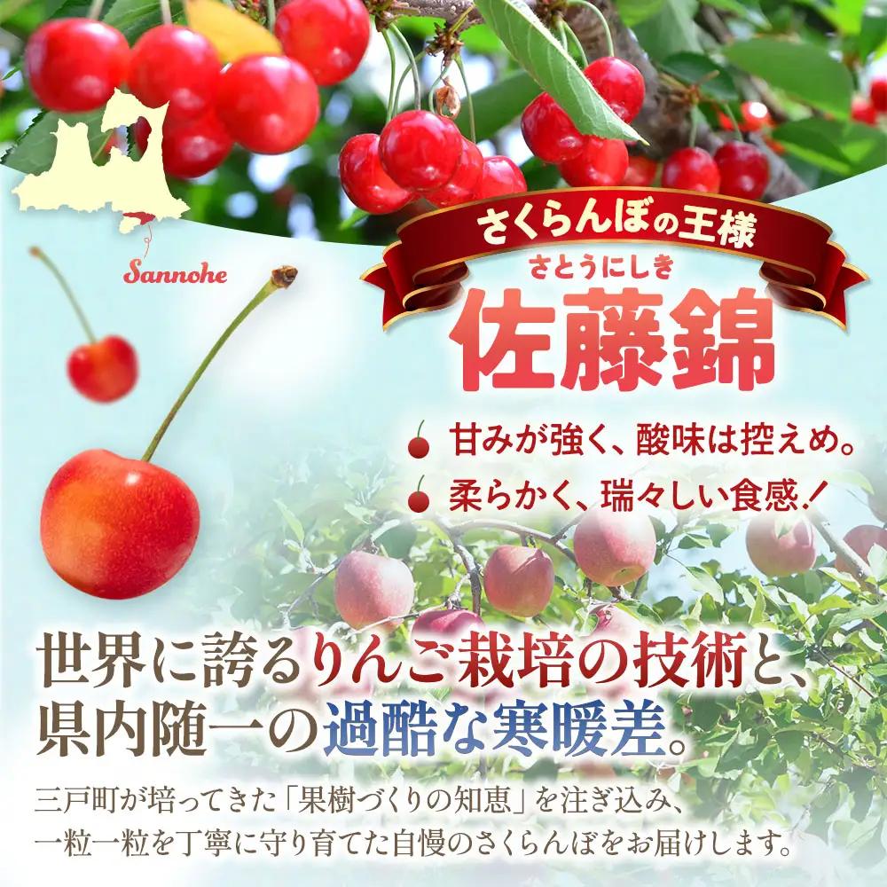 さくらんぼ ( 佐藤錦 ) 500g さくらんぼ 01-05-715