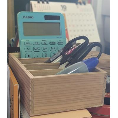 ふるさと納税 河内町 【茨城県伝統工芸品指定】kasane　重ねてつかえる杉の小物入れ(仕切あり) |  | 02