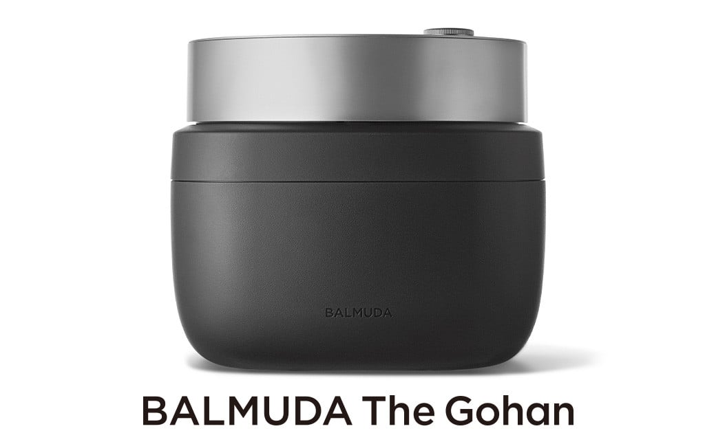 
BALMUDA The Gohan K08A／JP（ブラックBK／ホワイトWH） バルミューダ ザ・ゴハン BALMUDA 3合炊き 3合 電気炊飯器 炊飯器 家電 おしゃれ シンプル
