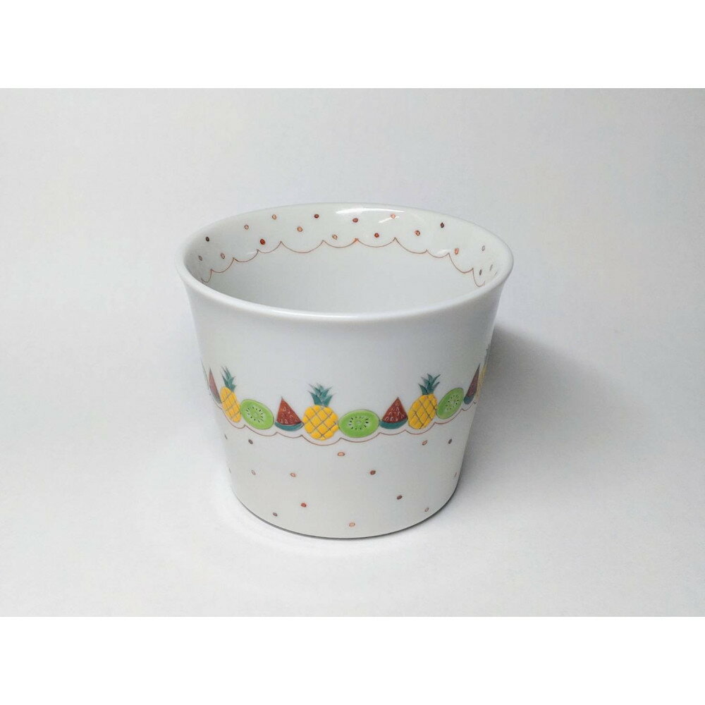 【ふるさと納税】そばちょこ フルーツ 九谷焼 | 食器 日用品 雑貨 手作り 人気 おすすめ 送料無料
