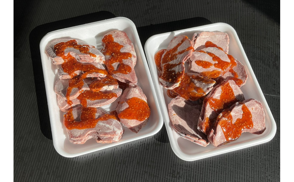 国産牛タン　タレ漬　1000g 372013_KR007