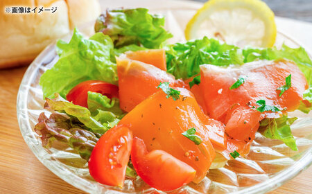 レモン香るアトランティックサーモンマリネブロック 500g(250g×2)　桂川町/宅配弁当　輪[ADCC001]