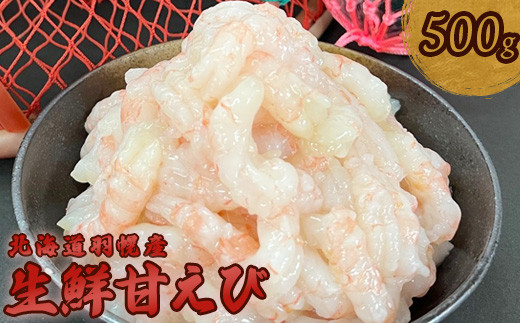 
北海道羽幌産 冷凍むき甘えび 500g【03114】
