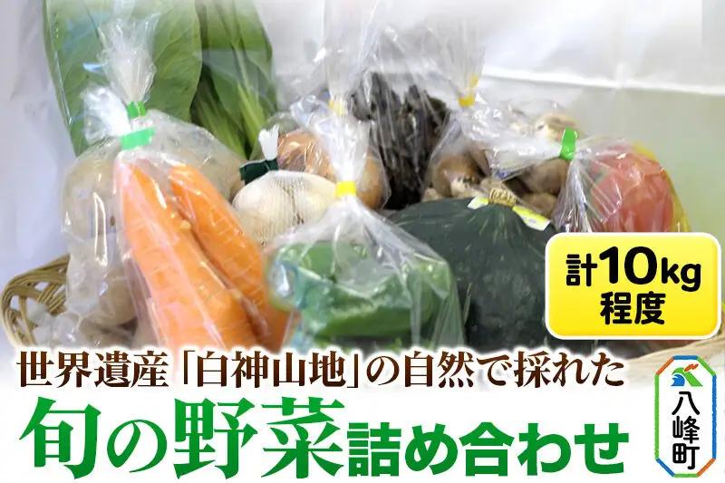 野菜 詰合せ 世界遺産「白神山地」の自然で採れた旬の野菜詰め合わせ 秋田県八峰町 おらほの館