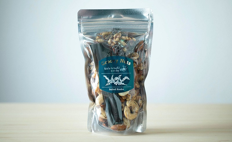 
            グルーヴィナッツ Groovy Nuts ソルテッドコンブナッツ　150g
          