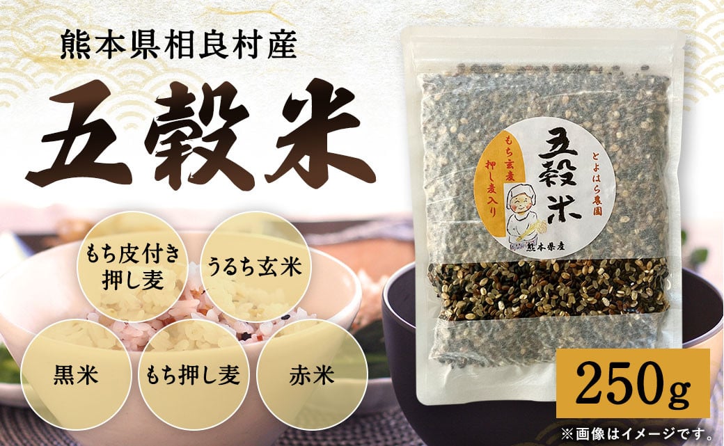 相良村産ヘルシー五穀米250g×1