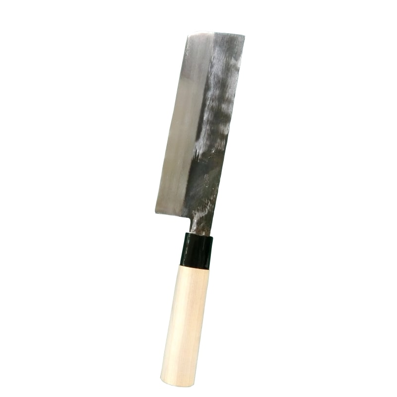 【ふるさと納税】包丁 二代目 刃渡り17.5cm 義正 菜切り包丁 鋼100% 手作り 調理器具 キッチン用品 野菜 魚 肉 切れ味 頑丈 秋田県能代市　お届け：入金確認後、2週間～1か月程度でお届けします。