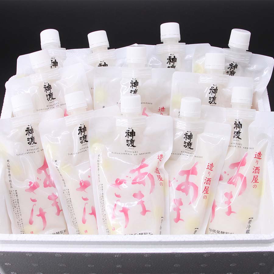 【毎月届く定期便6カ月コース】神渡 造り酒屋のあまざけ 250ml×12本セット