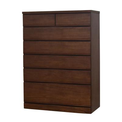 ふるさと納税 大川市 チェスト 桐詞 ウォールナット色 6段 幅88 奥行45 大川家具