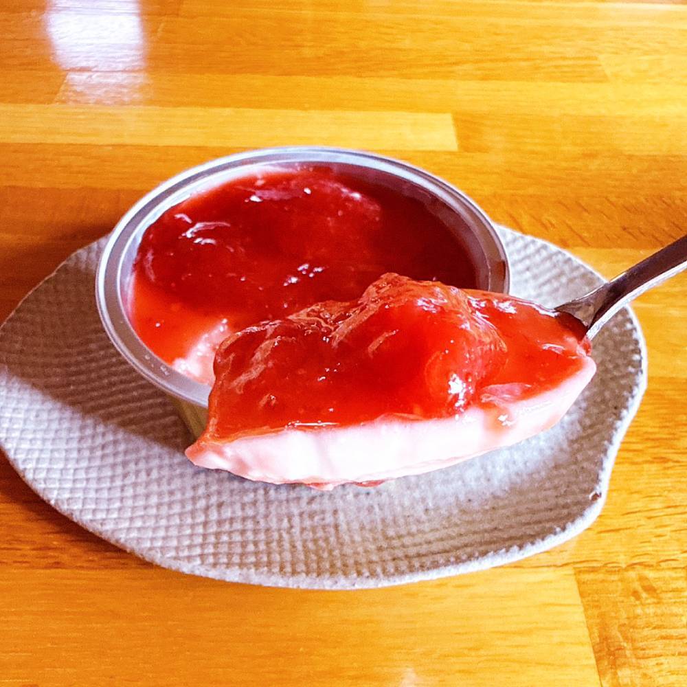 17-282 【ホワイトデー】cafe ほの香のあまおう苺ムース 5カップセット_イメージ4