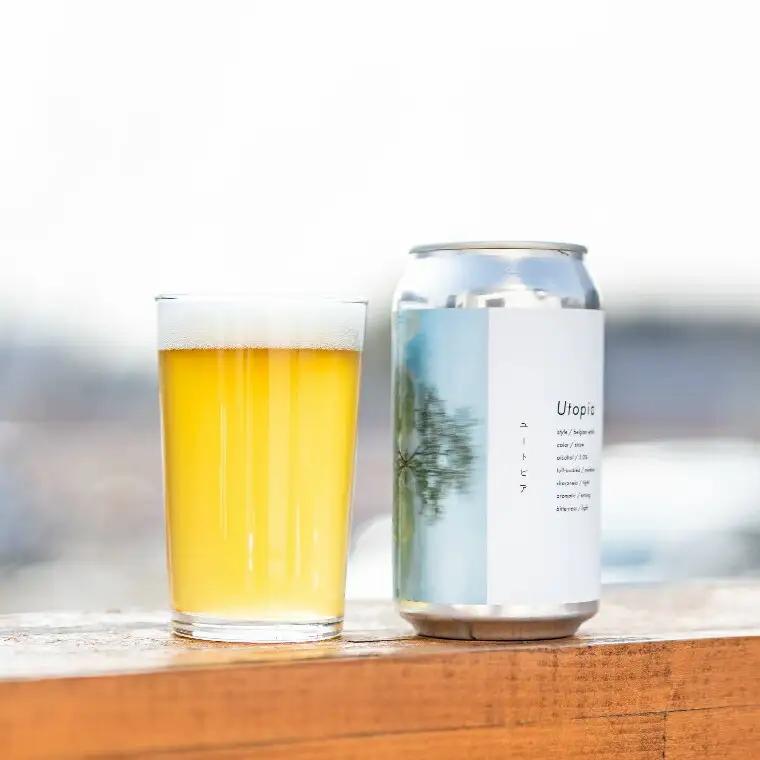 【クラフトビール】「UTOPIA／ユートピア」350ml缶×4本入BOX 〈 国内品評会で金賞受賞 ビール クラフトビール お酒 缶ビール BBQ バーベキュー 地ビール 箱入り RIOBREWING