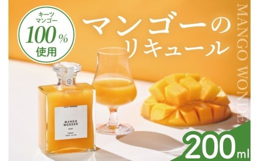 
            「MANGO WONDER 002」 1本｜酒 お酒 酒類 リキュール マンゴー キーツマンゴー マンゴーリキュール フルーツ 果物 くだもの 果実酒 フルーツ酒 おきなわ 沖縄 沖縄県 豊見城市(DT002)
          