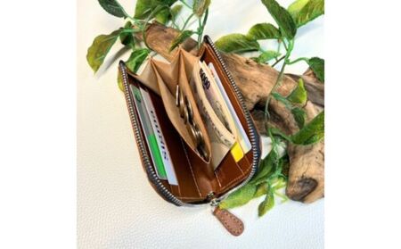 イタリア革ブッテーロのL字ファスナー財布 レディース メンズ 日本製 財布 ハンドメイド シンプル レザー 牛革 サイフ 小銭入れ 札入れ おしゃれ 大人 誕生日 プレゼント ギフト 寒川町 神奈川県