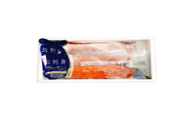 お刺身トラウトサーモン2～5本(計1kg)＆塩銀鮭切り身1切(約70g)×12P B-09094