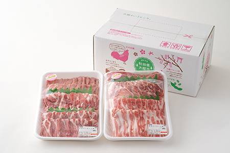 175P2151 大館さくら豚詰め合わせ2.85kg