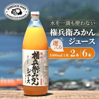 【ふるさと納税】【水を一滴も使わない】愛媛みかん100%ストレートジュース 1000ml (2本 / 6本)_ みかんジュース ジュース みかん ミカン 蜜柑 愛媛みかん 果汁 100％ 無添加 飲料 ドリンク 飲み物 果物 くだもの フルーツ フルーツジュース 柑橘 【G1625559】