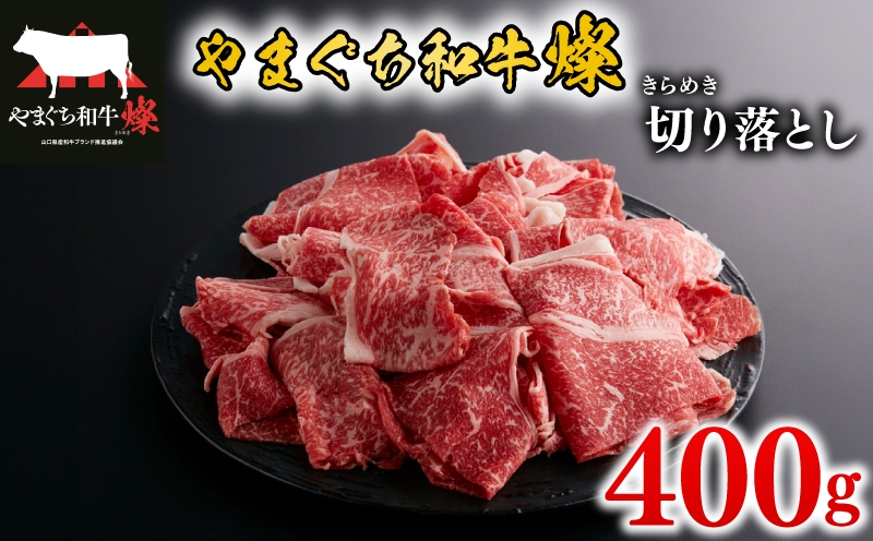 
            黒毛和牛 切り落とし 400g やまぐち和牛燦(きらめき) 【 肉 牛肉 国産 ブランド和牛 惣菜 おかず すき焼き 炒め物 牛丼 山口県産 和牛 切落し 贅沢 お祝い ギフト プレゼント 贈り物 贈答 】 下関市 山口
          