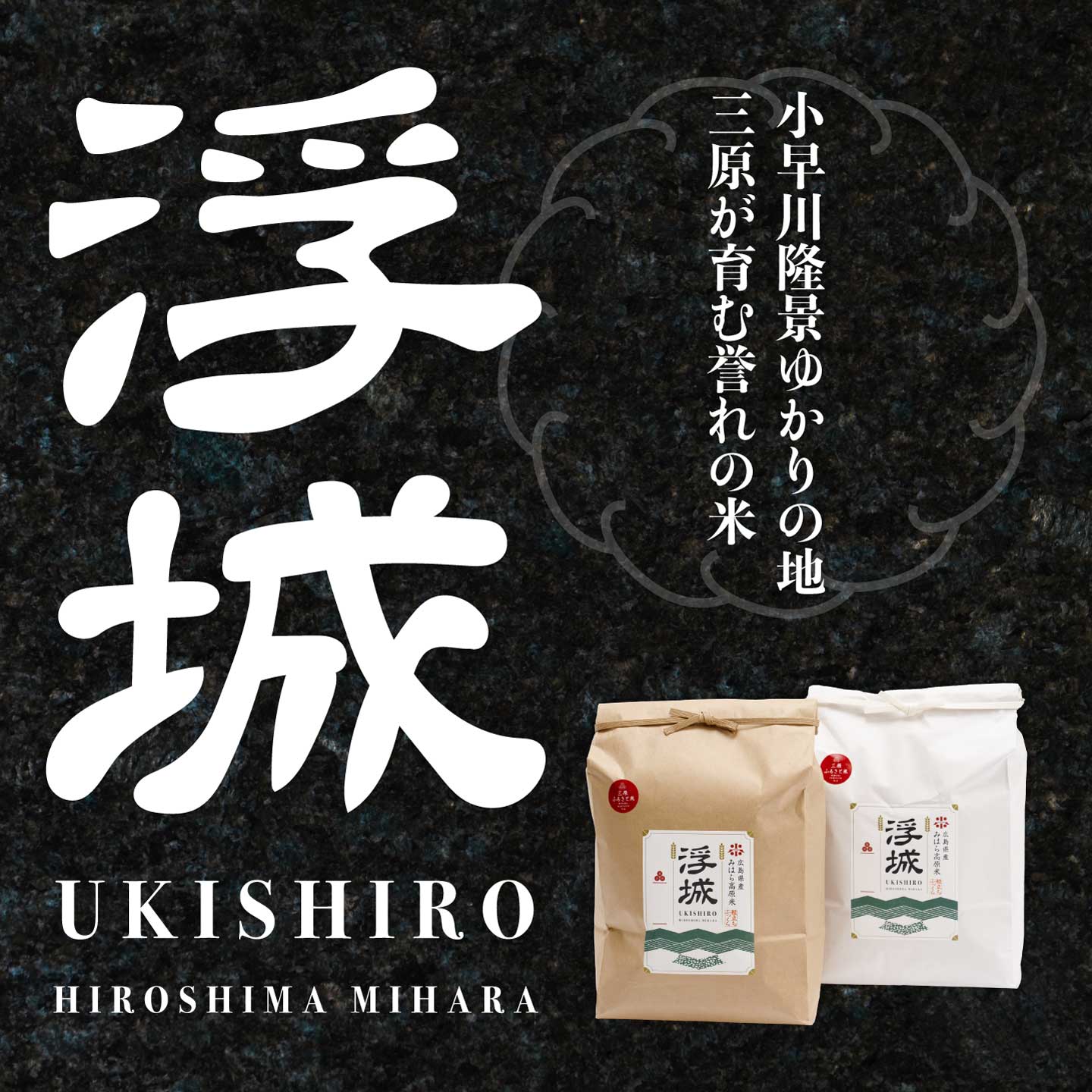 あきさかり 玄米 5kg×3回 【3か月定期便】《令和8年新米》 みはら高原米 浮城 アキサカリ お米 米 玄米 ごはん ご飯 おにぎり お弁当 常温 広島県 三原市 220131