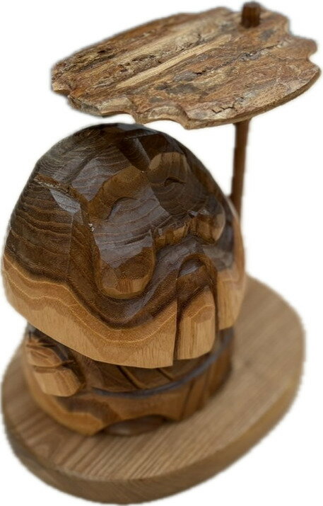 【ふるさと納税】【84】（コロボックル）エンジュ【高さ約16cm】