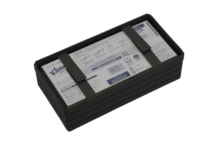 心地よい暮らしをつくる ティッシュケース チャコールグレー 岩手県奥州市産 バンドシー Bandc クリネックス エリエール ネピア エルモア に対応 [AR084]