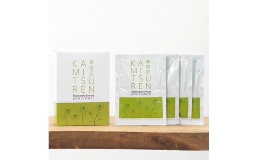 華密恋 カミツレエキス100％ 薬用 入浴剤 50ml×9包 カモミール 生産量 日本一 入浴 お風呂 バスタイム カミツレ研究所 岐阜県 大垣市