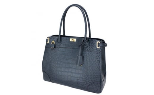 
            濱野皮革工藝クロコ クラッシーアーバントートバッグ(ネイビー)_ バッグ バック bag 濱野皮革工藝 国産 贈答 ギフト プレゼント ネイビー レディース HAMANO ブランド メーカー 牛革 日本製 トートバッグ クロコ 【1103222】
          