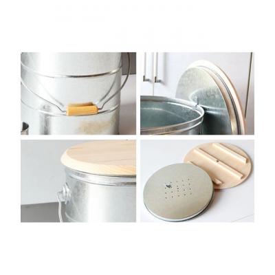 ふるさと納税 姫路市 ひのきとトタンの米びつ・10kgシルバー/純国産 インテリア[53650742] |  | 02