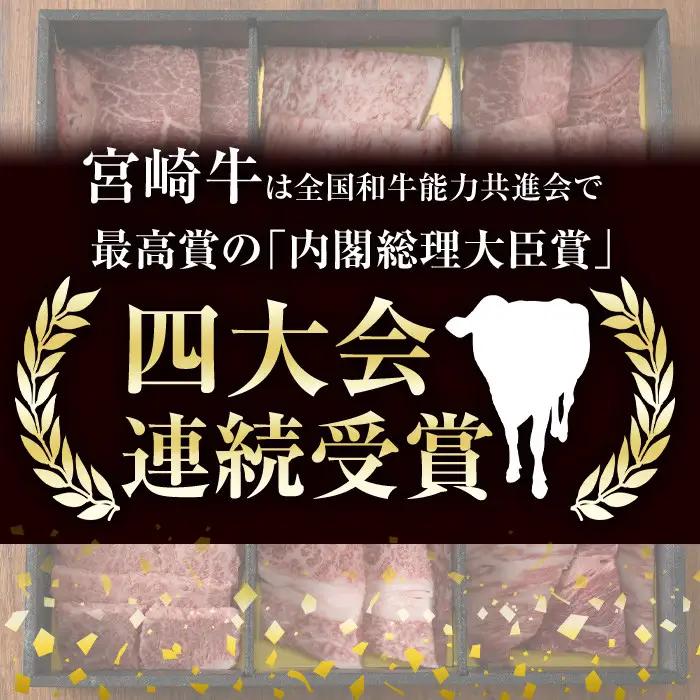 【定期便・全6回(連続)】宮崎牛定期便＜Bセット＞牛肉 国産 定期 【R-68】【株式会社ミヤチク】