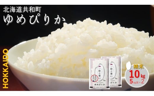 〈令和7年産〉 ゆめぴりか 10kg 精米 北海道 共和町 共和町米生産友の会 ※沖縄・離島への配送不可