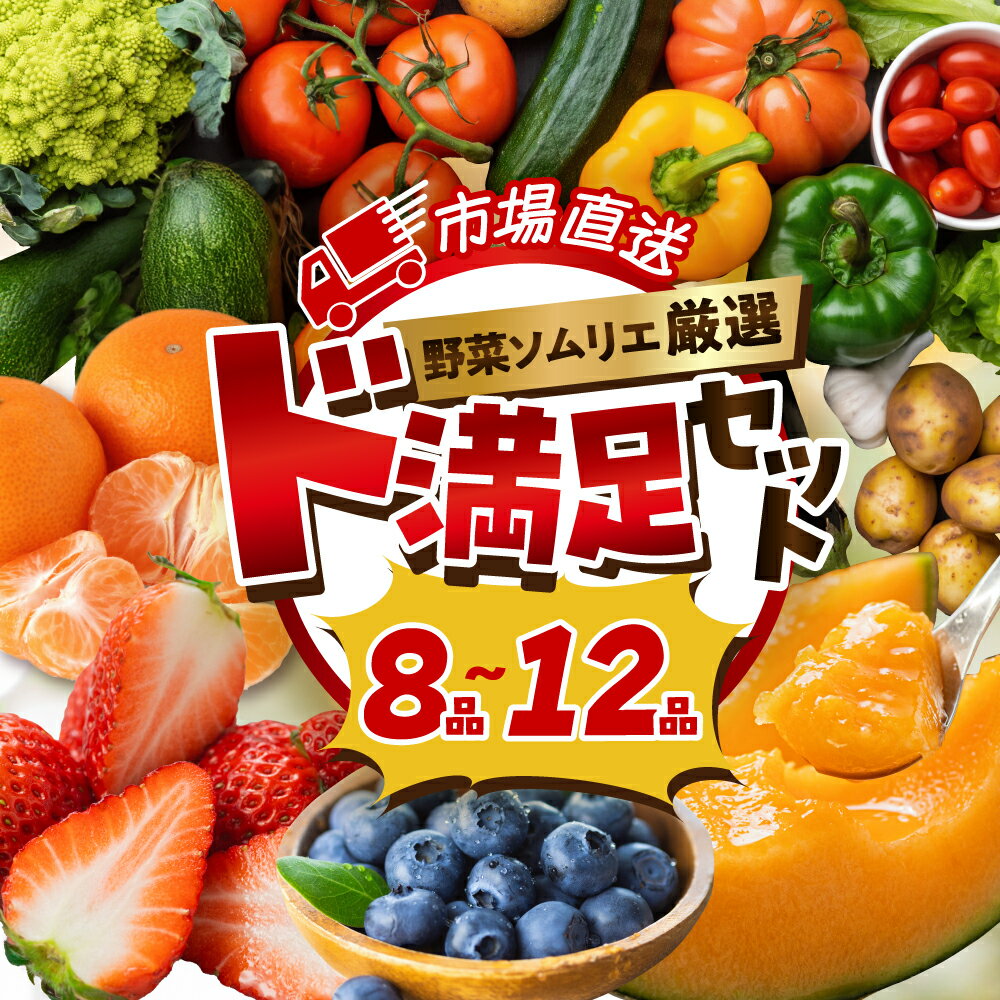 【ふるさと納税】数量限定 旬の野菜 フルーツ 詰め合わせ 〜 12品 セット 旬 野菜ソムリエ 厳選 ド満足 野菜セット フルーツ メロン いちご トマト アスパラガス トウモロコシ 玉ねぎ 国産 人気 ランキング やさい 野菜 果物 田原市 定番 8品目 12品目 楽天限定
