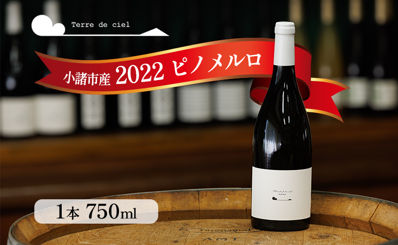 ワイン　2022 ピノメルロ 750ml 赤ワイン お酒 酒 アルコール 長野県 小諸市 小諸 ギフト プレゼント