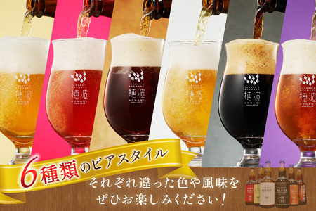 【定期便】浜田のクラフトビール 6種飲み比べセット（6回コース） 定期便 6回 クラフトビール ビール 飲み比べ セット ビア 地ビール ご当地【850】