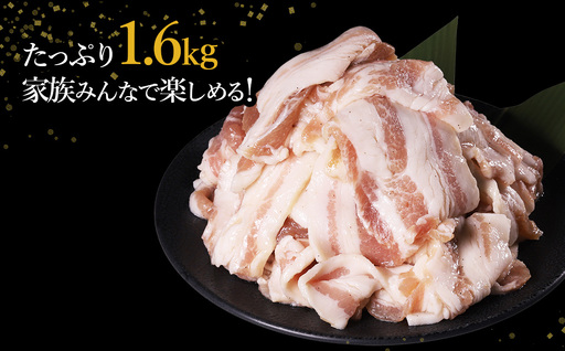 【ふるさと納税】 味付き豚バラスライス レモン味 400g×4P 計1.6kg 肉 豚肉 豚 豚バラ 訳あり 豚バラ肉 豚バラスライス スライス 冷凍 お取り寄せ 熊本県 水上村