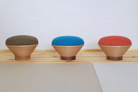 BUNACO「正座のため」のイス（トール）グリーン 1個