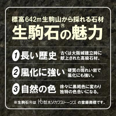 ふるさと納税 生駒市 生駒石(R) ブックエンド |  | 02