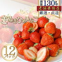 【ふるさと納税】さぬき姫いちご　12パック(1パック/約250g)　綾川町　お届け：2025年1月中旬～4月中旬