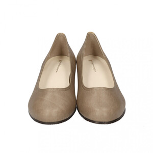 ウェッジプレーンパンプス｜オーク S(23.0cm) レディース パンプス 3.5cmヒール ウエッジソール 幅広 甲高 外反母趾 ゆったり幅 大人気 靴 お仕事靴