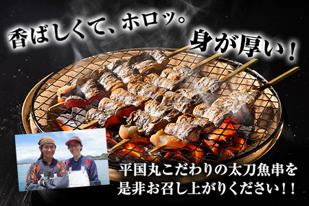 太刀魚串(骨抜き) 5本セット 太刀魚 冷凍