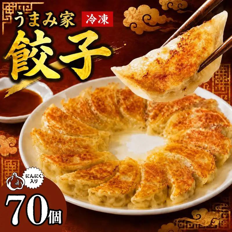 餃子 にんにく餃子 生餃子 70個 冷凍餃子